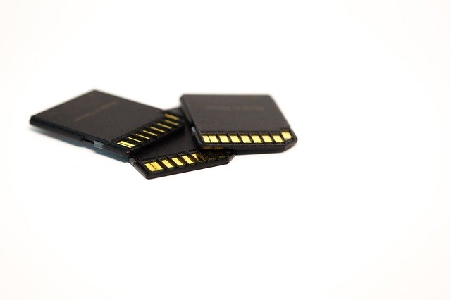 SD cards for digital camera
